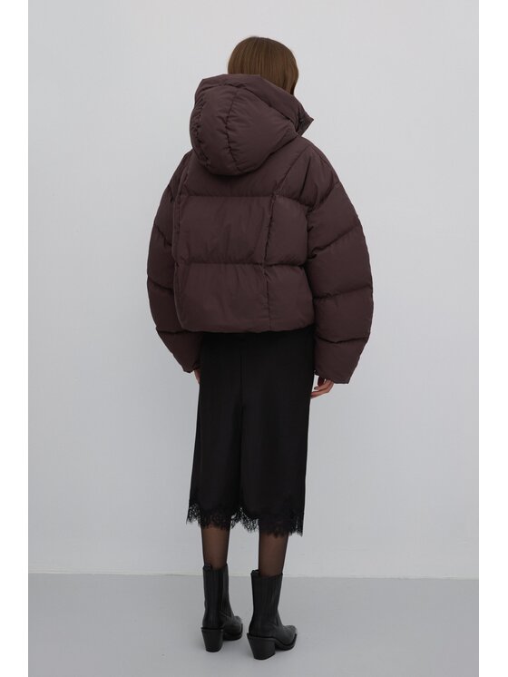 Estro Estro Giacca da donna ER00117989 Marrone Oversize