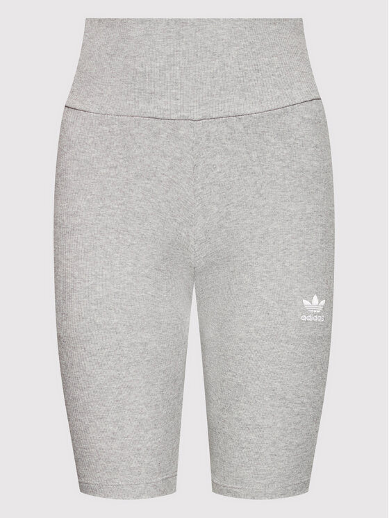 adidas adidas Cyklistické šortky adicolor Essentials HF7485 Sivá Slim Fit