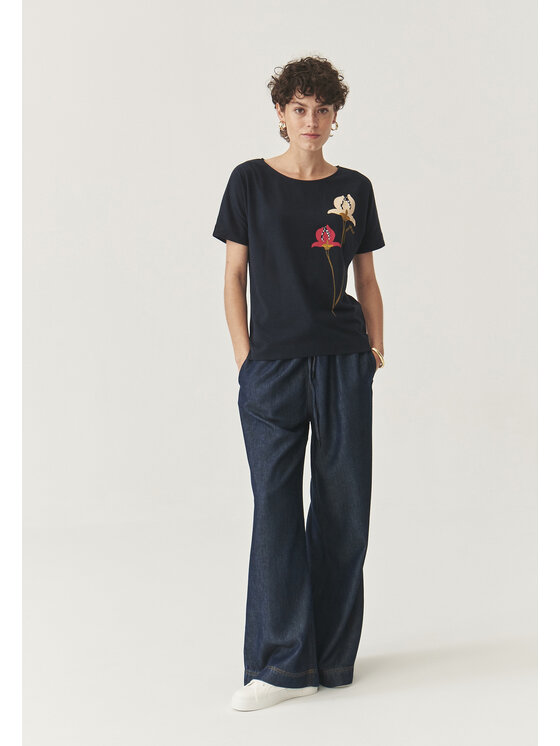 TATUUM Tatuum T-Shirt LALI Granatowy Classic Fit