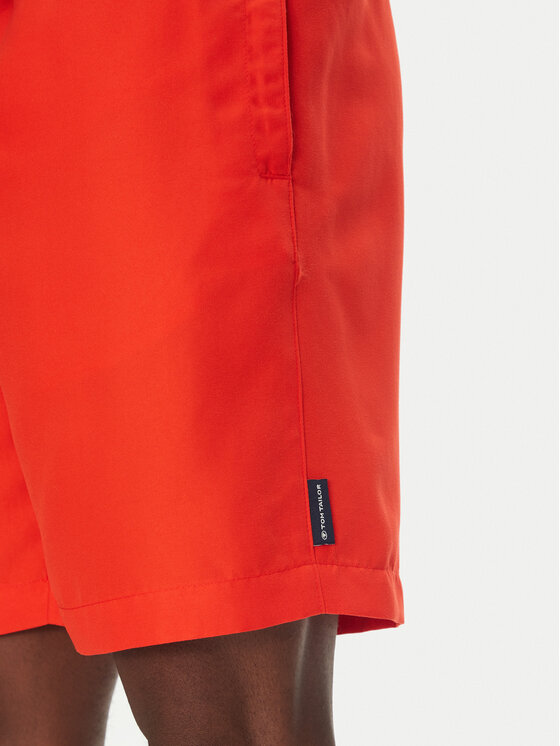 Tom Tailor Tom Tailor Plavecké šortky 1045069 Červená Regular Fit