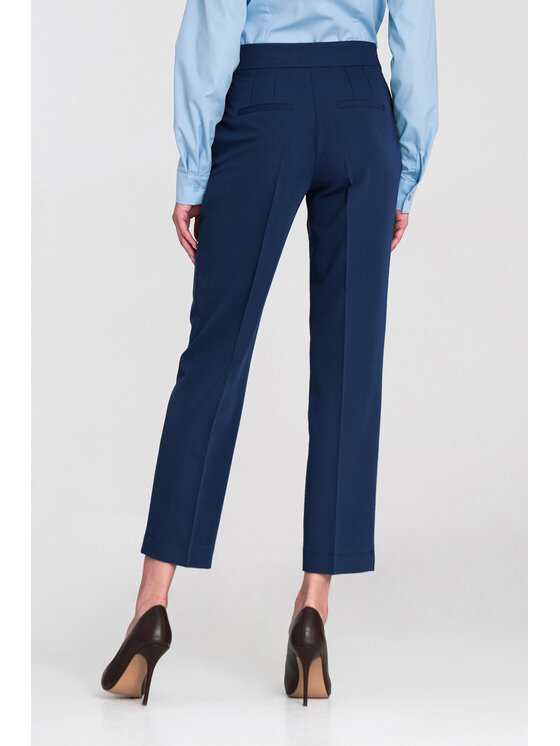 NIFE NIFE Dámské kalhoty SD117 Modrá Authentic Slim Fit