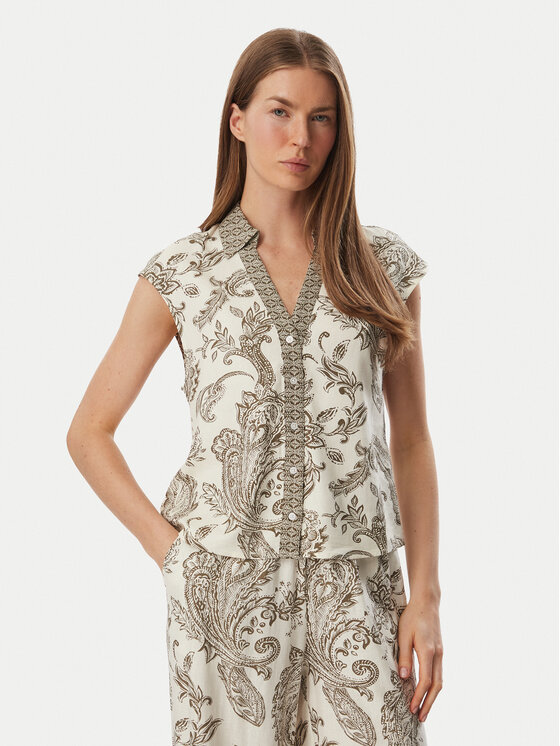 ONLY ONLY Särk Misa Leya 15373649 Kreemjas Regular Fit