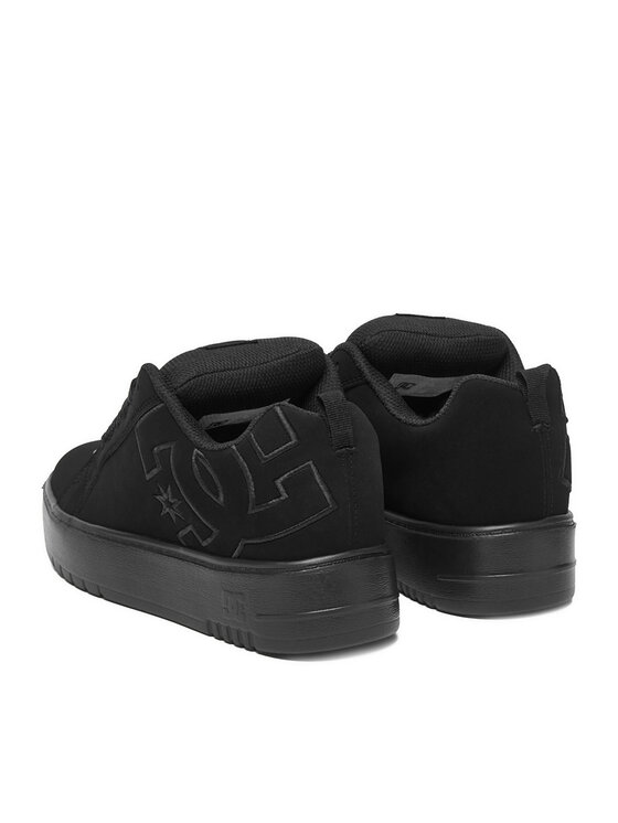 DC Shoes DC Shoes Sneakersy CEO-COURT GRAFFIK PLATFORM DC02422002 Čierna