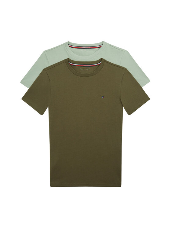 Tommy Hilfiger Komplet t-shirtów UB0UB00310 Kolorowy Regular Fit