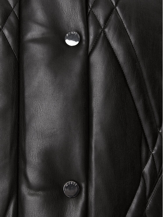 Guess Guess Übergangsjacke W3BL30 WFSP0 Schwarz Regular Fit