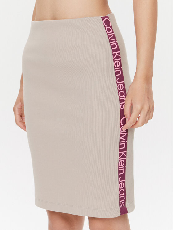 Calvin Klein Jeans Calvin Klein Jeans Спідниця-олівець J20J222730 Бежевий Slim Fit