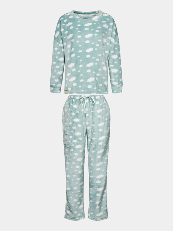 Selmark Selmark Pijama P6173 Verde Regular Fit