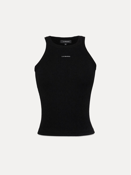 La Mania La Mania Top VENO Czarny Basic Fit
