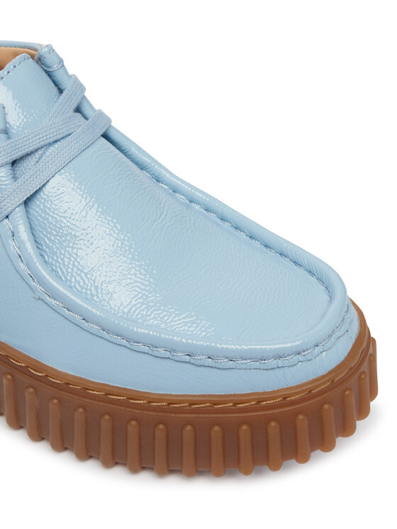 Clarks Clarks Półbuty Torhill Bee 26186669 Błękitny