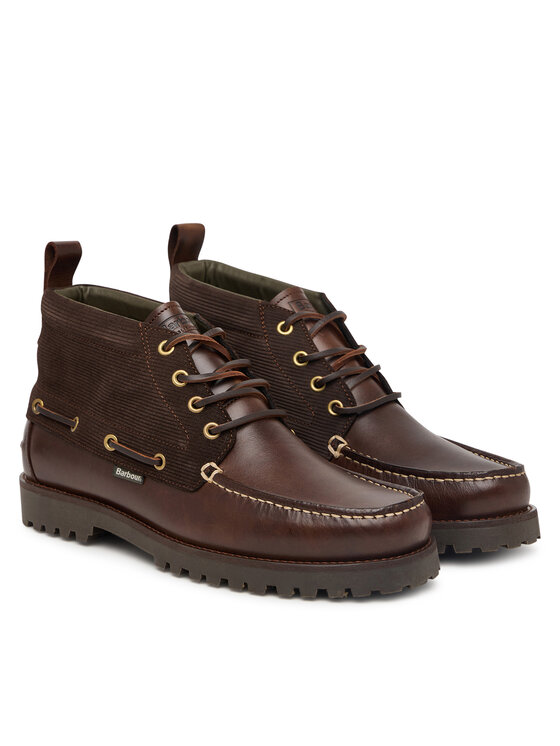 Barbour Barbour Trzewiki Harle MFO0848BR98 Brązowy