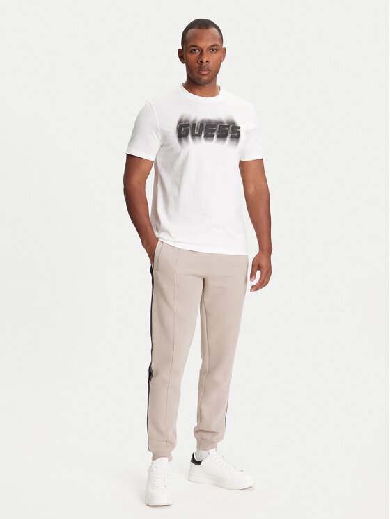 Guess Guess Marškinėliai Z5YI12 I3Z14 Balta Regular Fit