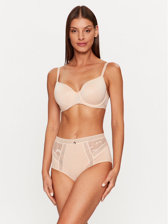 Chantelle Chantelle Nedrček s kostjo Pure Light C10M70 Bež