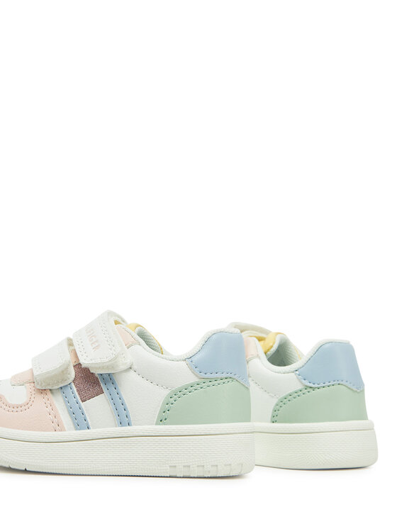 Tommy Hilfiger Tommy Hilfiger Sneakersy Flag Low Cut Velcro Sneaker T1A9-33730-1439 M Kolorowy