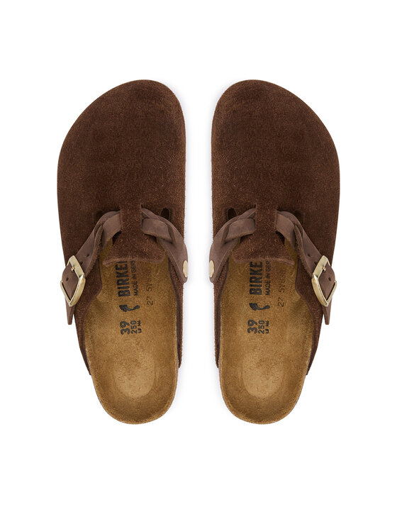 Birkenstock Birkenstock Papucs Boston Braided 1031716 Barna