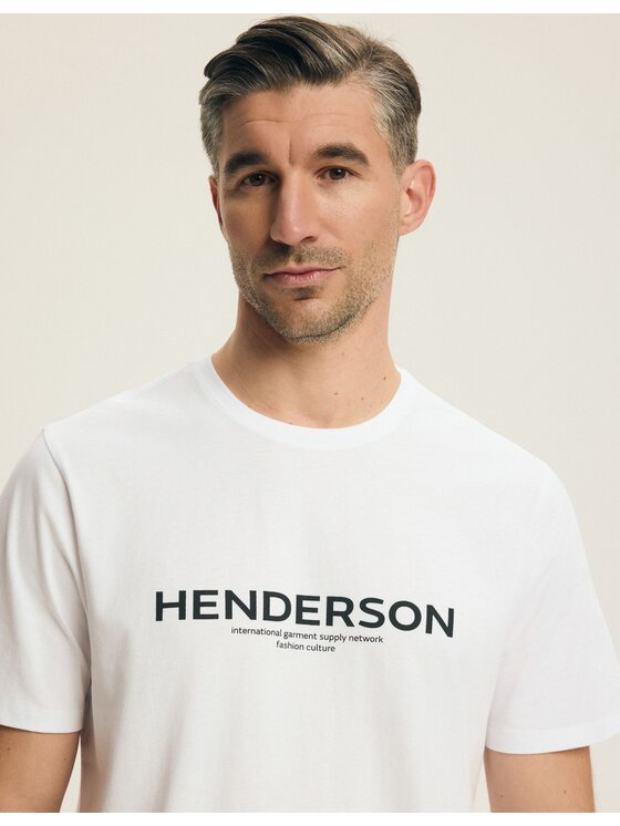 Henderson Henderson Piżama 43453 Biały Regular Fit