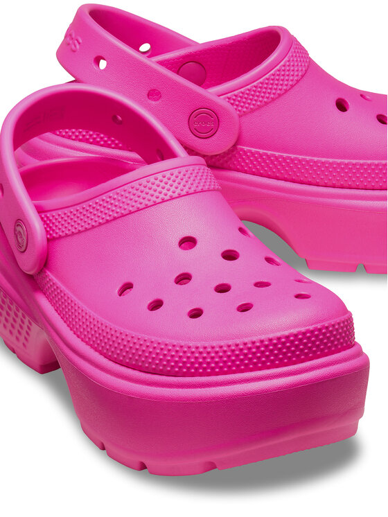 Crocs Crocs Şlapi Stomp Clog 209349 Roz