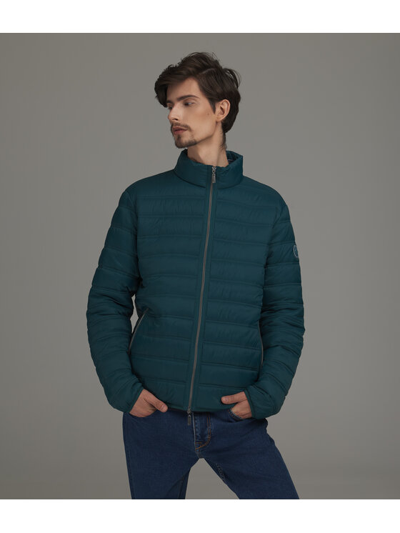 Lee Cooper Lee Cooper Kurtka przejściowa MASON Turkusowy Regular Fit