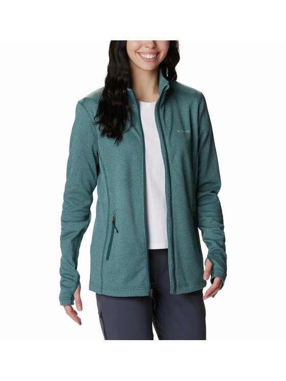 Columbia Columbia Bluza 195971 Zielony Regular Fit