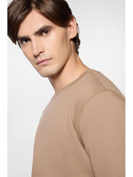 Próchnik Próchnik Bluza PM13 BL073224000003 Beżowy Regular Fit