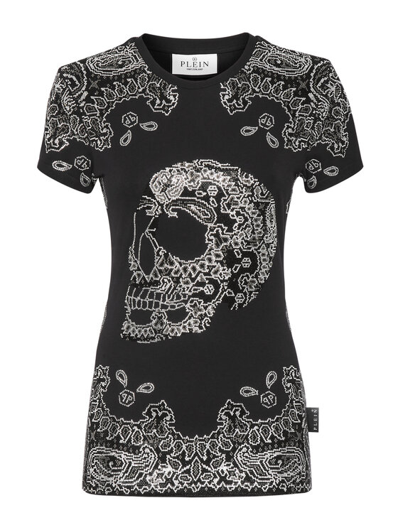 PHILIPP PLEIN PHILIPP PLEIN T-shirt 3887 Nero Regular Fit