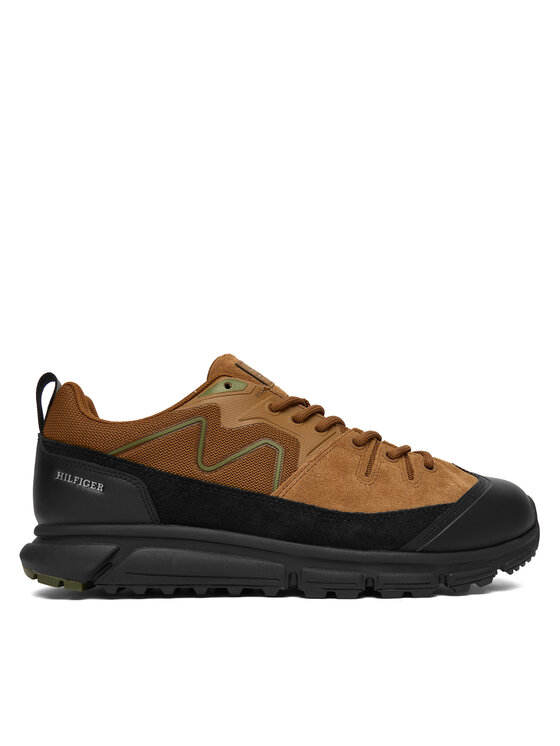 Tommy Hilfiger Tommy Hilfiger Sportcipők Outdoor Sneaker Tech Suede Wpm FM0FM05723 Barna
