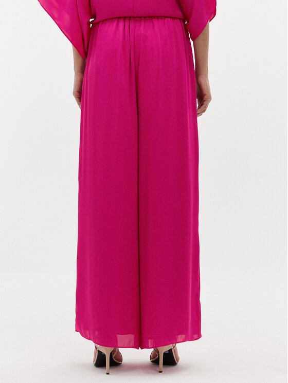 Joseph Ribkoff Joseph Ribkoff Spodnie materiałowe 241766 Różowy Wide Leg