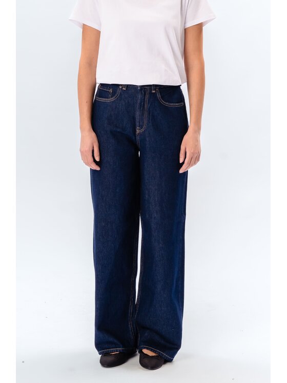 TeeShoppen TeeShoppen Jeansy Oryginalne spektakle luźne dżinsy Niebieski Loose Fit