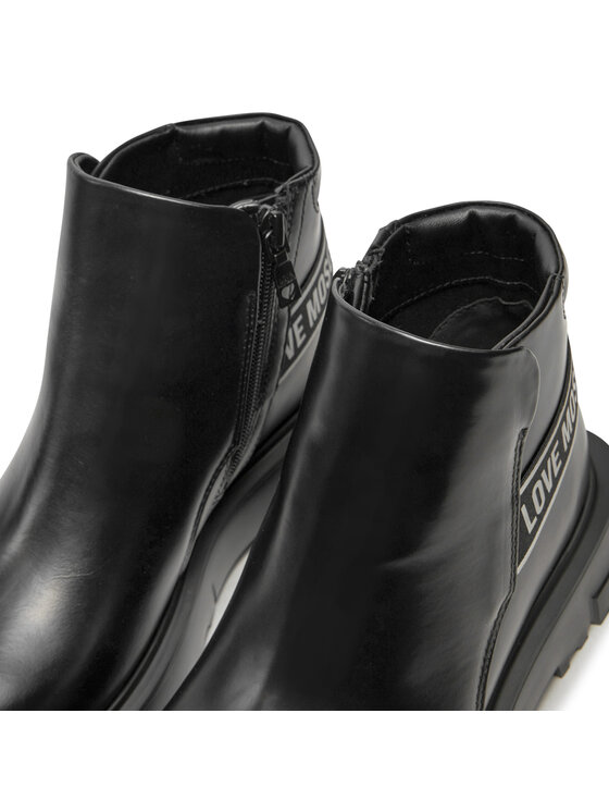 LOVE MOSCHINO LOVE MOSCHINO Botki JA21024G1LIA0000 Czarny