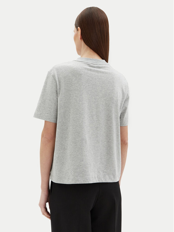 Tommy Hilfiger Tommy Hilfiger Тишърт WW0WW45525 Сив Relaxed Fit