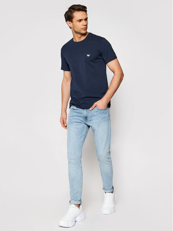 Set di 2 T-shirt 111267 1P720 27435 Blu scuro