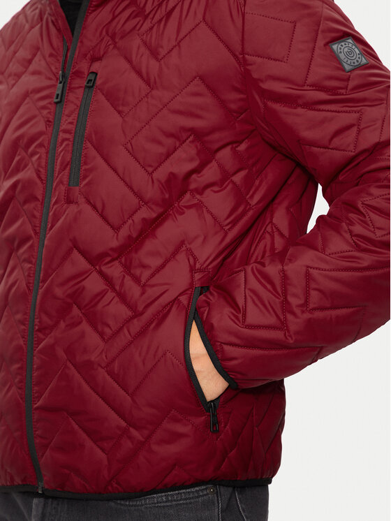 Bugatti Bugatti Pārejas jaka 670300-61032 Sarkans Regular Fit