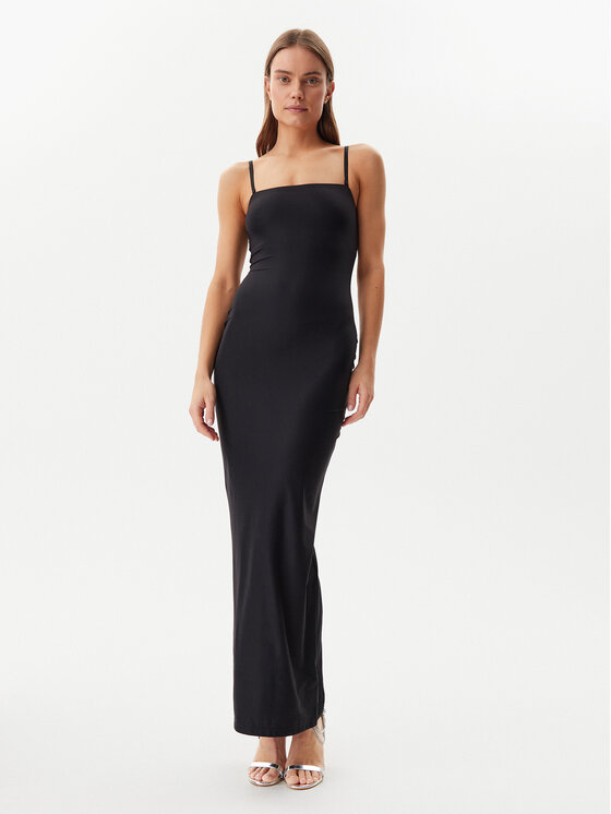 Guess Guess Každodenní šaty O5GK00 KCDE0 Černá Bodycon Fit