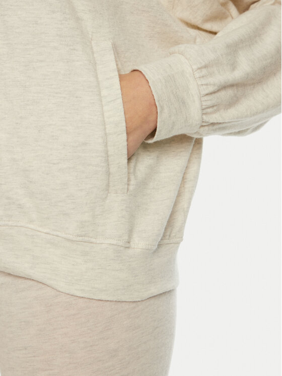 American Vintage American Vintage Majica dugih rukava Ypawood YPA03BH24 Écru Loose Fit