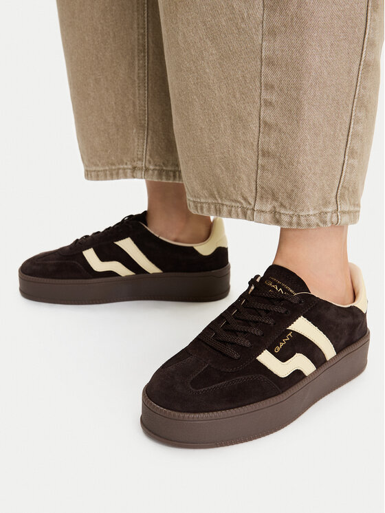 Gant Gant Sneakersy Cuzmani 33533352 Brązowy ciemny