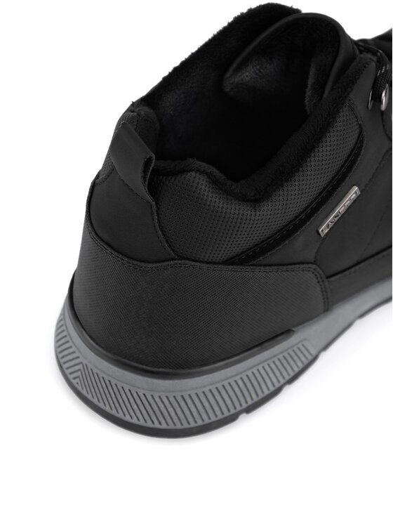 Lanetti Lanetti Schnürschuhe M-VS01543-11 Schwarz