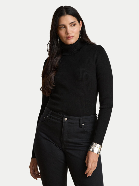 LAUREN RALPH LAUREN LAUREN RALPH LAUREN Поло 200B22258002 Черен Slim Fit