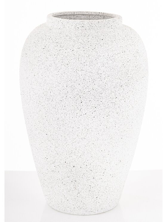 MIAhome MIAhome Wazon ceramiczny 29x17x17 cm MIAMI-2 small Biały