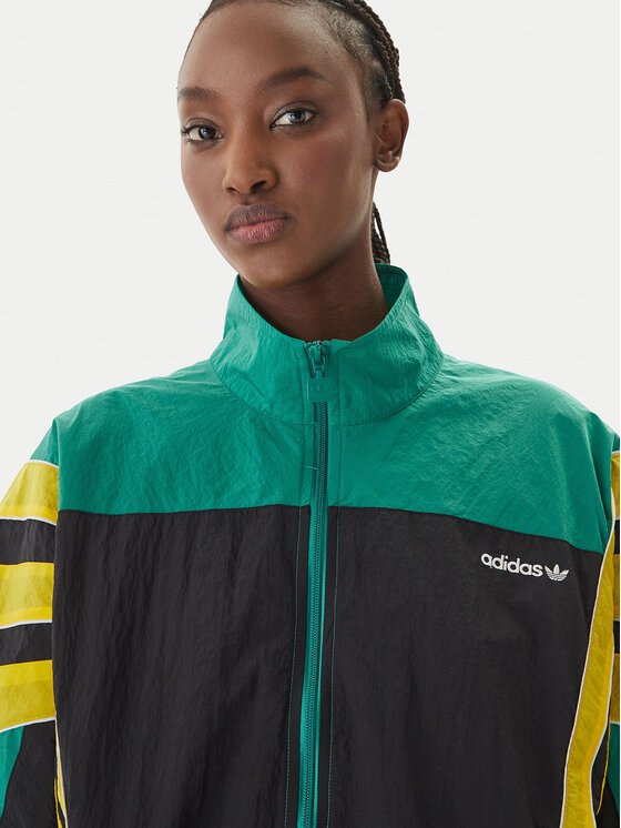 adidas adidas Rochie de zi Santiago KC9133 Verde Oversize
