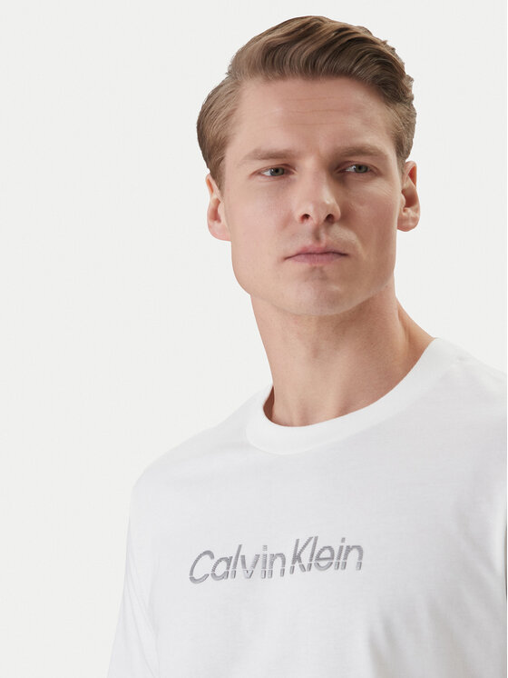 Calvin Klein Calvin Klein T-shirt LV04LF813G Bijela Regular Fit