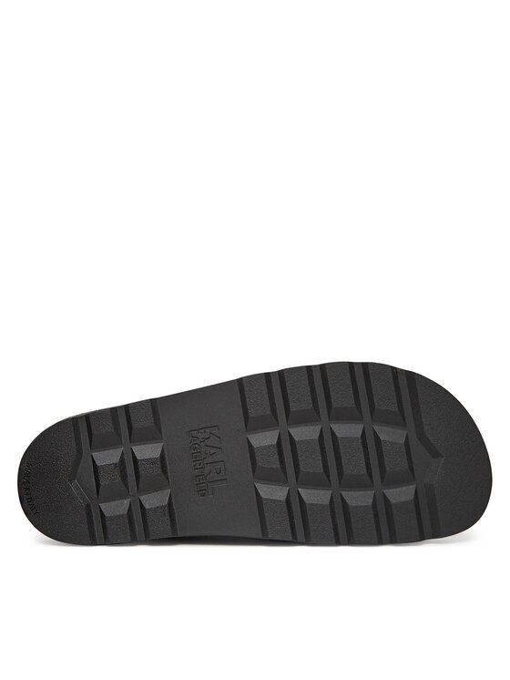KARL LAGERFELD KARL LAGERFELD Şlapi Kondo Tred KL70975 Negru