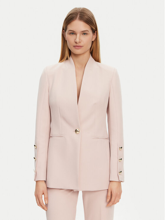 Rinascimento Rinascimento Sakko CFC0122856003 Rosa Regular Fit