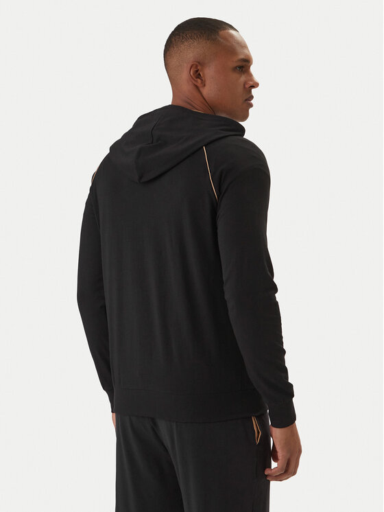 BOSS BOSS Pulóver Mix&Match 50515313 Fekete Regular Fit