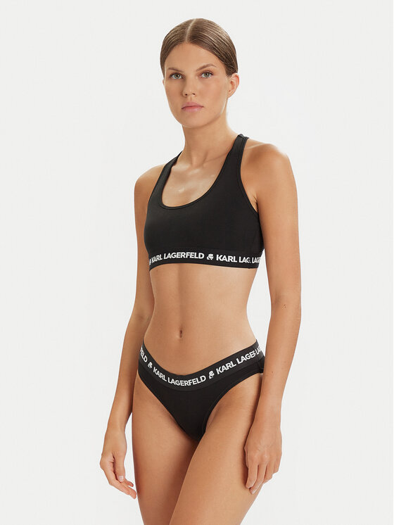 KARL LAGERFELD KARL LAGERFELD Reggiseno top A1W47007 Nero