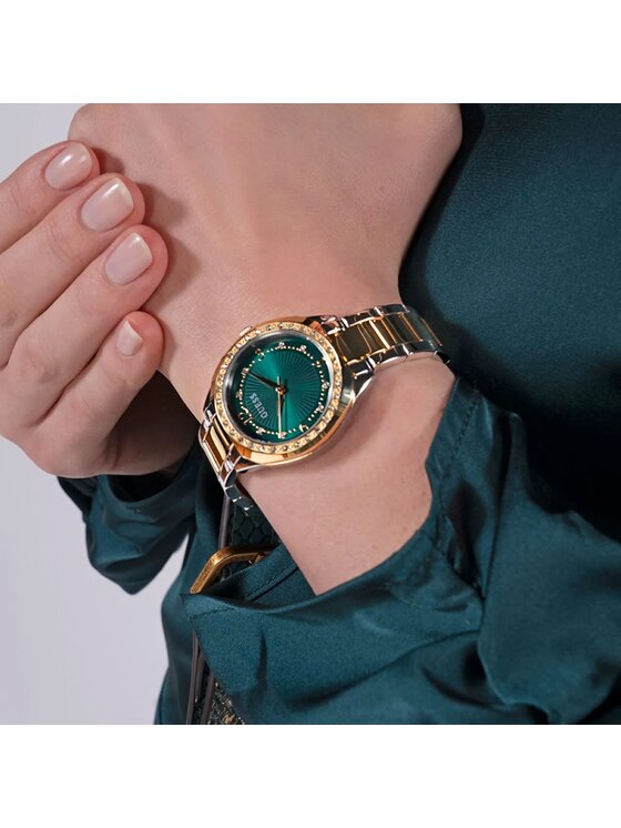Guess Guess Hodinky GW0767L4 Stříbrná