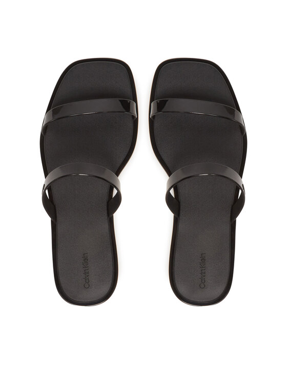 Calvin Klein Calvin Klein Şlapi Jelly HW0HW02417 Negru