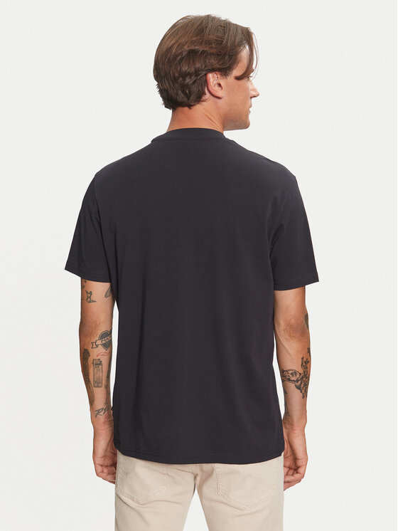 Napapijri Napapijri T-krekls S-Dorees NP0A4IBE Melns Regular Fit