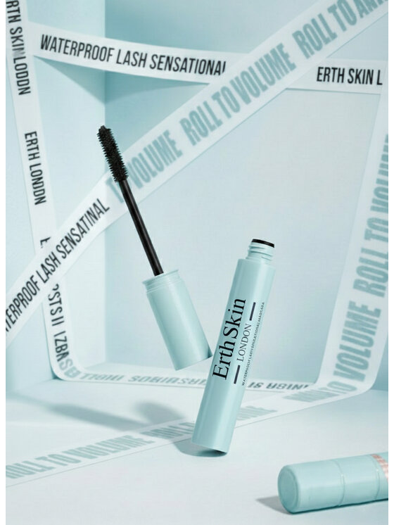 Erthskin London Erthskin London Wodoodporny Sensacyjny Tusz do rzęs Transparent