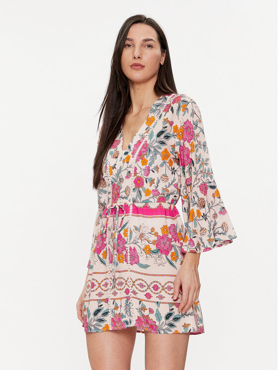 Maaji Maaji Letní šaty PT2158CPO001 Růžová Regular Fit