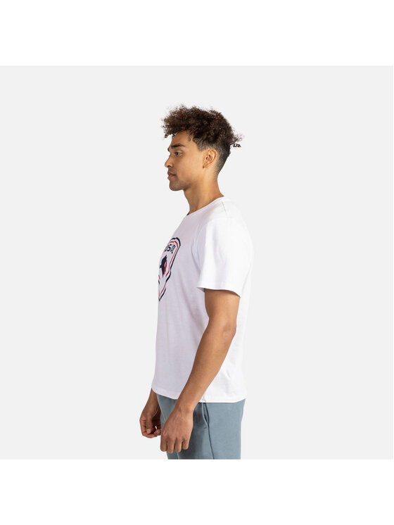 Rossignol Rossignol T-Shirt Cliffside Tee Biały Regular Fit