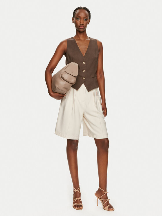 ViCOLO ViCOLO Vest Giacca TB1569 Pruun Regular Fit